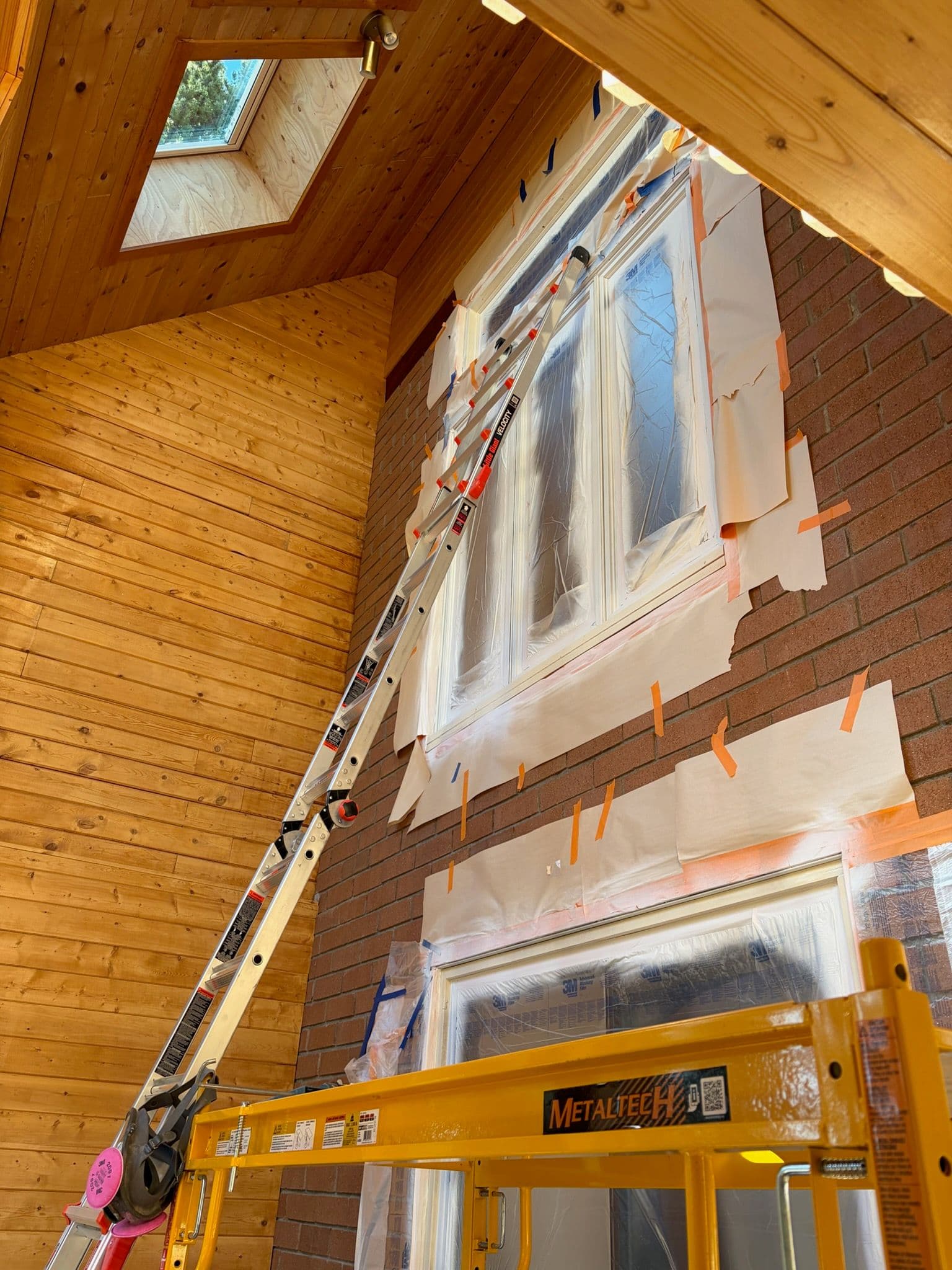 Updating Window Colors in Winter Park Highlands Cabin