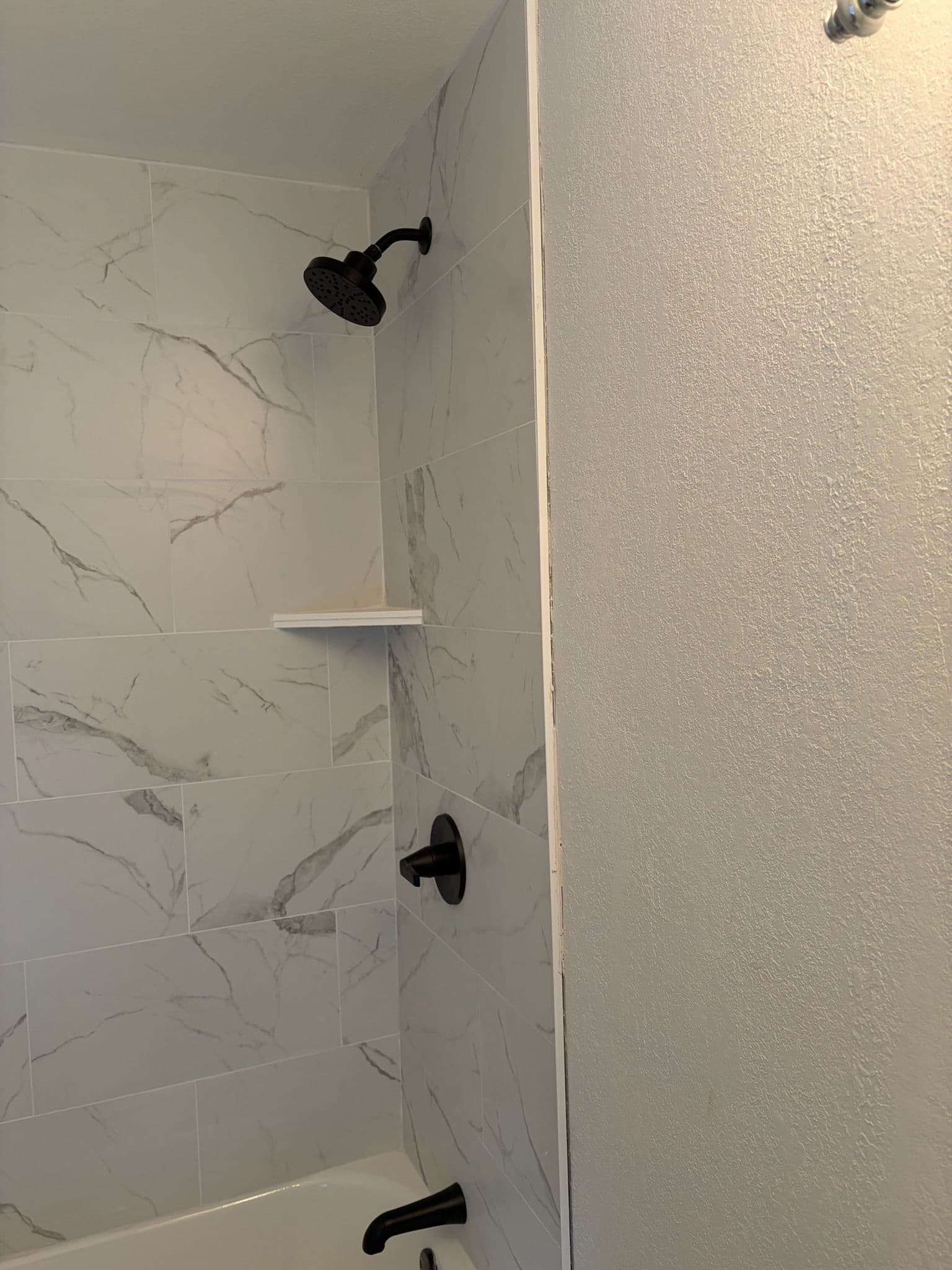 Project Fresh Bathroom and Shower Remodel Featuring Sleek Modern Design image