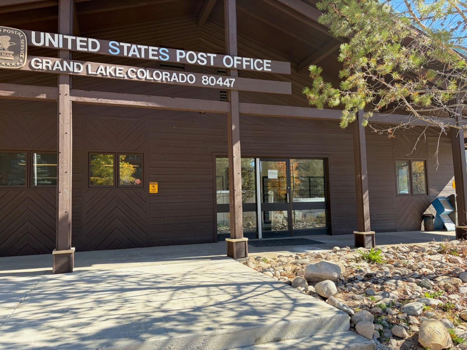 Custom Boxing Finishes at Grand Lake Post Office image